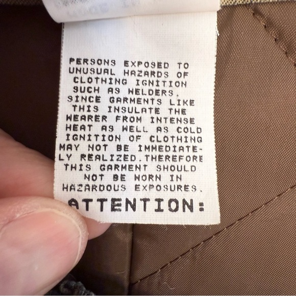 Vintage Gunflint Camo mossy men’s bib overalls hunting quilted XXL size 52-54 - Picture 6 of 12